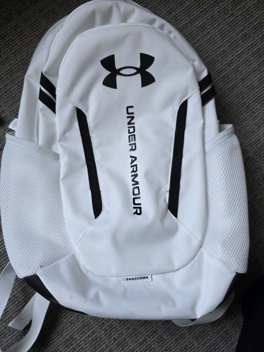 Under Armour White Men's Storm Backpack - Picture 10 of 10